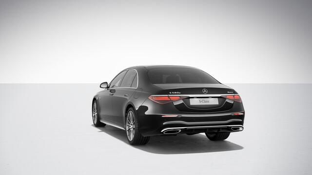 Mercedes-Benz S-KLASSE 580 e 4MATIC Lang | Rear Executive pakket | Rijassistentiepakket | Premium pakket | Parkeerpakket met remote parkeerfuncties | Gestuurde achteras tot 4,5° | Warmtecomfortpakket | AIR BALANCE pakket | Memorypakket |