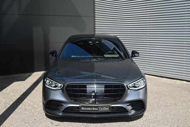 Mercedes-Benz S-KLASSE 400d 4MATIC Lang AMG Line Premium Plus | Burmester® high-end 4D surround sound system| Nightpakket | Nappaleer | Koelkast