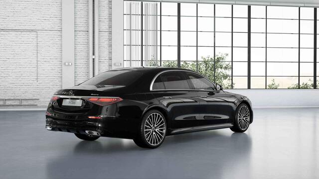 Mercedes-Benz S-KLASSE 500 4MATIC Lang AMG Line | Premium plus | Achterasbesturing | Koelbox | Designo flowing lines |