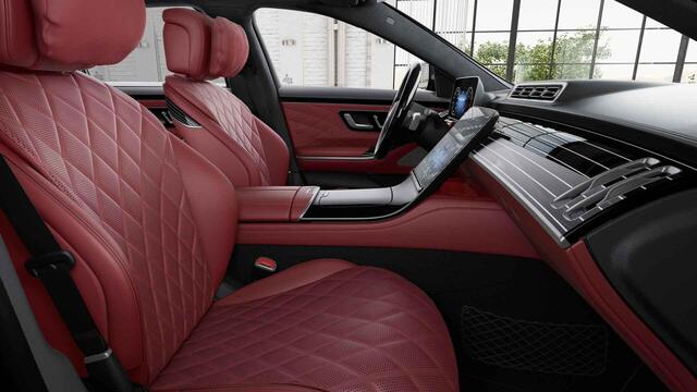 Mercedes-Benz S-KLASSE 500 4MATIC Lang AMG Line | Premium plus | Achterasbesturing | Koelbox | Designo flowing lines |