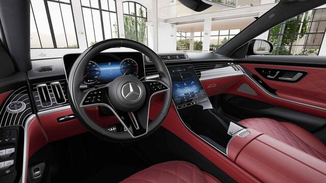 Mercedes-Benz S-KLASSE 500 4MATIC Lang AMG Line | Premium plus | Achterasbesturing | Koelbox | Designo flowing lines |