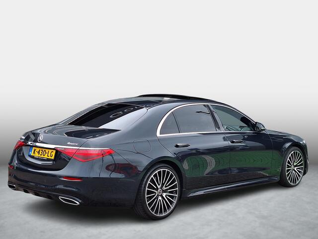 Mercedes-Benz S-KLASSE 400d 4MATIC Lang AMG Line | Panoramadak | Burmester | 360° Camera | Massage stoelen | Nappa leder | Memory pakket | Head-up Display | Achterasbesturing | Keyless-GO | Elektrische achterklep