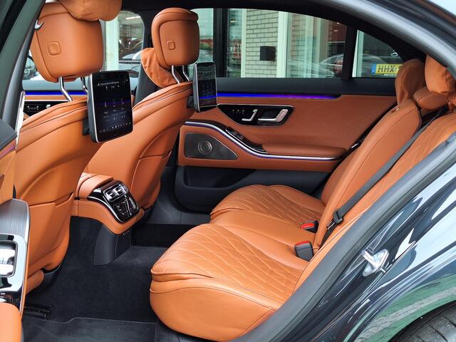 Mercedes-Benz S-KLASSE 400d 4MATIC Lang AMG Line | Panoramadak | Burmester | 360° Camera | Massage stoelen | Nappa leder | Memory pakket | Head-up Display | Achterasbesturing | Keyless-GO | Elektrische achterklep