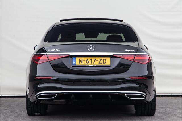 Mercedes-Benz S-KLASSE 400d 4MATIC AMG Exclusief, Achterasbesturing, Massage, 21"