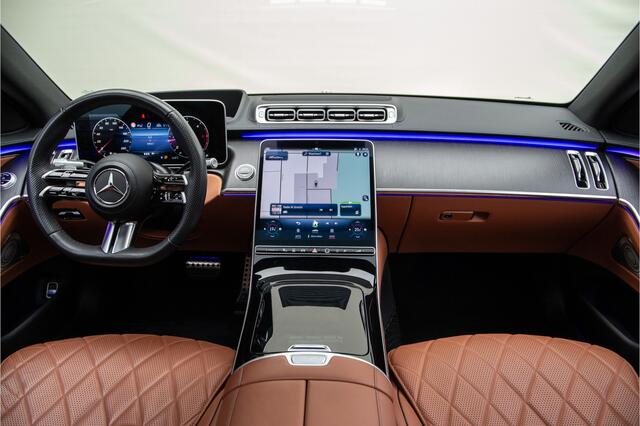 Mercedes-Benz S-KLASSE 400d 4MATIC AMG Exclusief, Achterasbesturing, Massage, 21"
