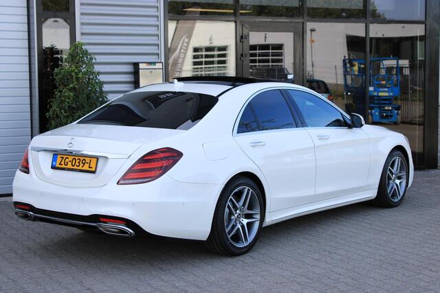 Mercedes-Benz S-KLASSE 450 AMG Premium Plus Massage | Pano | Memory | Distronic | Stoelklima | Burmester | HeadUp | Keyless | 360 Camera | Lage Kilometerstand | Dealer Onderhouden