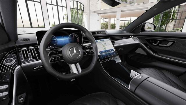 Mercedes-Benz S-KLASSE 580 e 4MATIC Lang AMG Line | Entertainment achter | Chauffeurpakket | Massage voor en achter | Microvezel hemelbekleding | Night pakket |