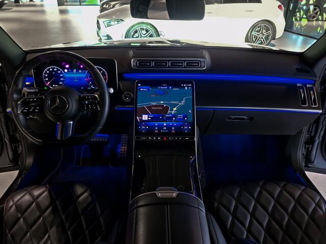 Mercedes-Benz S-KLASSE 400d 4-M AMG Achterassturing|Ruitleder|Burmester|Rij-assistentie|Keyless|Night|21" Aut9