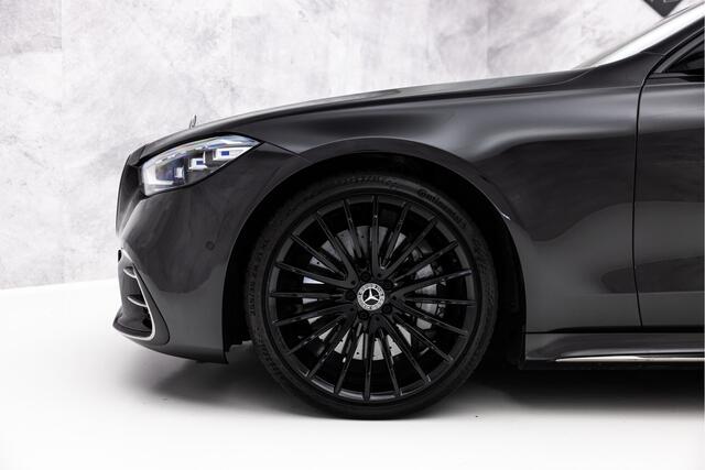 Mercedes-Benz S-KLASSE 580 e 4MATIC Lang AMG Line | Achterassturing | Massage | 21" | BTW