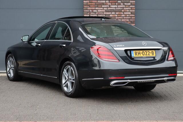 Mercedes-Benz S-KLASSE 350d | Distronic+ | Memory | Massage | Burmester | Panoramadak | Stoelventilatie | HUD | Nappa Leder | Surround Camera | Trekhaak | Soft Close | Luchtkwaliteitspakket |