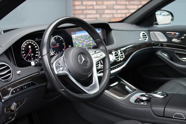 Mercedes-Benz S-KLASSE 350d | Distronic+ | Memory | Massage | Burmester | Panoramadak | Stoelventilatie | HUD | Nappa Leder | Surround Camera | Trekhaak | Soft Close | Luchtkwaliteitspakket |