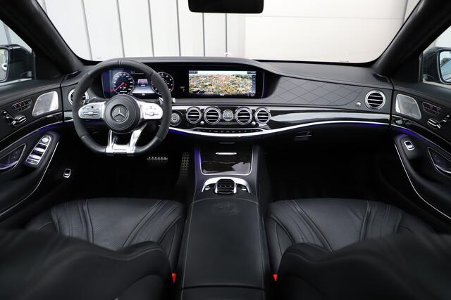 Mercedes-Benz S-KLASSE 63 AMG 4-Matic+ Lang | 612PK | Massage | Head-up | Keyless-go | Burmester | Multibeam | Sfeerverlichting | Stoelkoeling | 2017.