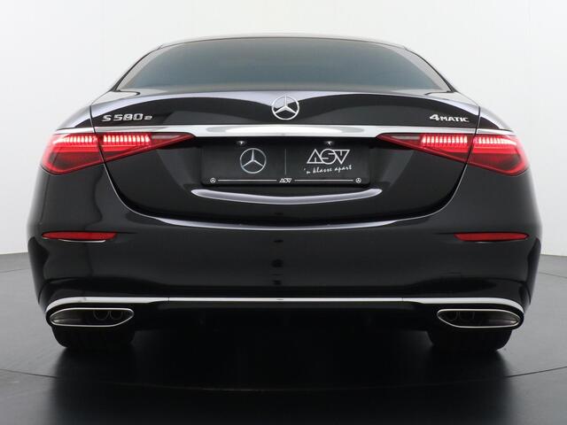 Mercedes-Benz S-KLASSE 580 e 4MATIC Lang AMG Line | Achterasbesturing 4.5° | Panorama - Schuifdak | Multicontourstoelen | Head-Up Display | Luchtvering | Burmester 4D Surround Sound | Business Class Pakket