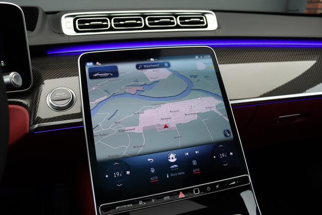 Mercedes-Benz S-KLASSE AMG 63 S E Performance | 802pk | Carbon | Achterasbesturing | Distronic+ | Chauffeurspakket | Entertainment Achter | Stoelventilatie | Zonweringspakket | Vlakkenverwarming | Kuitmassage | Burmester High End 4D |