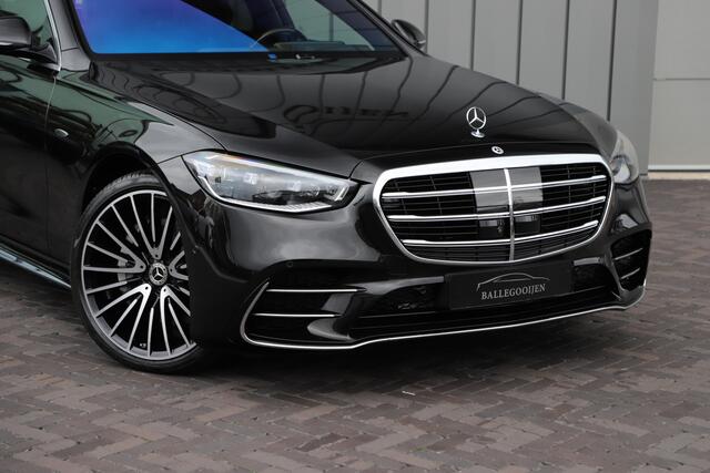 Mercedes-Benz S-KLASSE 450e AMG | 408PK | Head-up | Entertainment | Luchtvering | Achterasbesturing | Massage | Digital-light | Keyless-go | 2024.