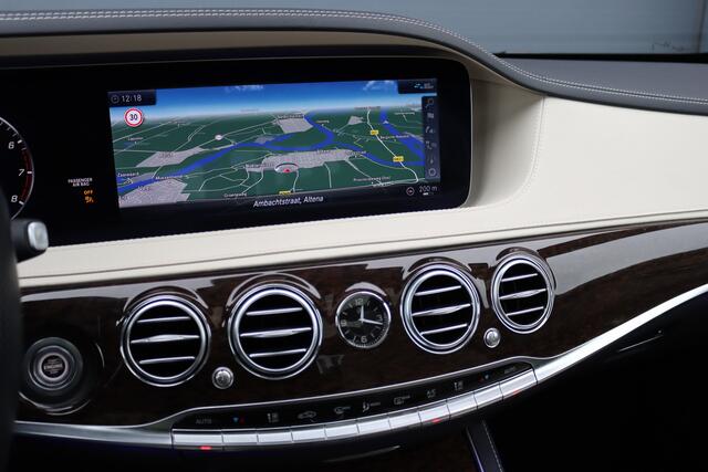 Mercedes-Benz S-KLASSE 560 AMG Line Premium | V8 | Active Body Control | Distronic+ | HUD | Panoramadak | Burmester | Nachtzicht | Intelligent Light System | Soft-Close | Keyless Go | Camera | Nappa Leder |