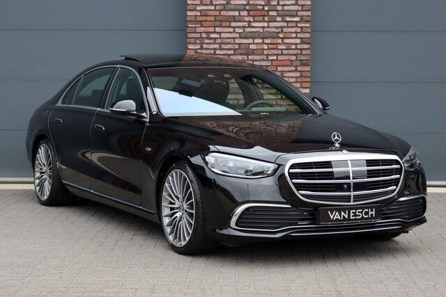 Mercedes-Benz S-KLASSE 580 e 4MATIC Lang | Airmatic | Distronic+ | Memory | Panoramadak | Burmester | Soft-Close | 3D-Display | Nappa Leder | Surround Camera | Keyless Go | Augmented Reality |