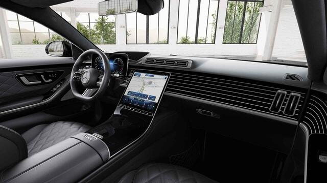 Mercedes-Benz S-KLASSE 580 e 4MATIC Lang AMG Line | Premium Plus | Achterasbesturing | Entertainment | Stoelventilatie | 20" lichtmetalen velgen |