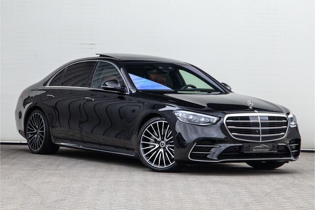 Mercedes-Benz S-KLASSE 580 e 4MATIC Lang AMG Line Chauffeurspakket, Massage, Exclusive, Achterasbesturing