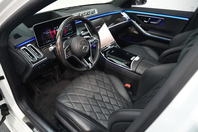 Mercedes-Benz S-KLASSE 580 4MATIC AMG | Achterasbesturing | Pano | Airmatic | Burmester | Massage |