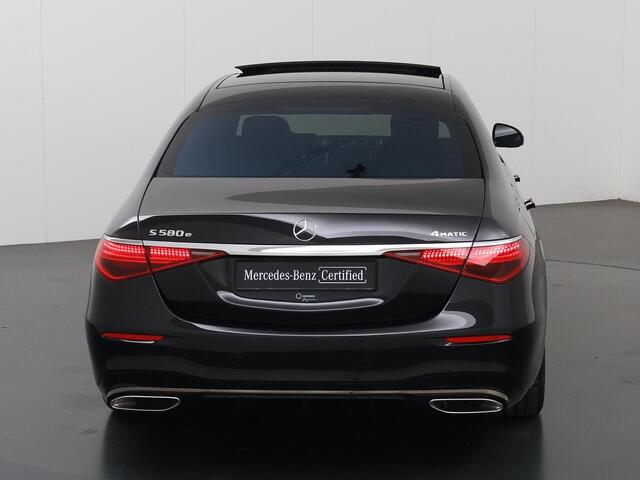 Mercedes-Benz S-KLASSE 580 e 4MATIC Lang AMG Line | Entertainment achter | Chauffeurpakket | Massage voor en achter | Microvezel hemelbekleding | Night pakket |