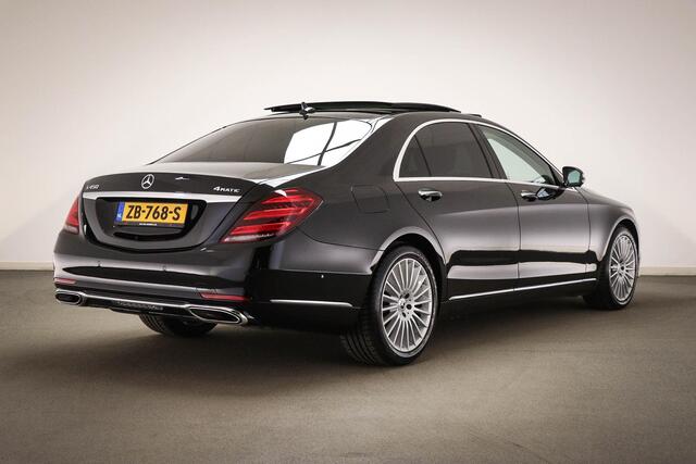 Mercedes-Benz S-KLASSE 450 4Matic Lang Premium Plus | EXECUTIVE / ENTERTAINMENT- PACK | PANORAMADAK | NACHTZICHT | DAB | 360 CAMERA