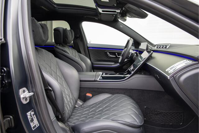 Mercedes-Benz S-KLASSE 580 e 4MATIC Lang AMG Premium, Designo Matzwart, Massage, Achterasbesturing, Airmatic