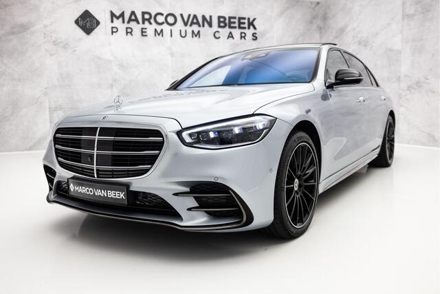 Mercedes-Benz S-KLASSE 580 e 4MATIC Lang AMG Line | Achterassturing | Pano | Stoelventilatie 4X | Massage