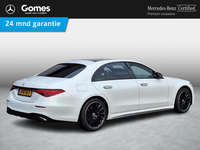 Mercedes-Benz S-KLASSE 350d 4MATIC Lang AMG Line | Night pakket | Burmester | Memory pakket voor + achter | Rijassistentiepakket | Achterasbesturing | 360° camera | Head-up Display | Multibeam LED | Keyless-GO | Elektrische achterklep | Klasse 5 alarm