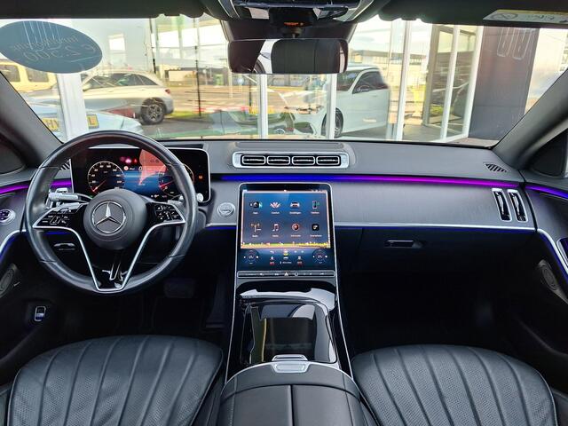 Mercedes-Benz S-KLASSE 450 4MATIC | Panoramadak | Trekhaak | Burmester 3D | Rijassistentiepakket | Massage | Memory Verwarmd & Gekoeld | Sfeerverlichting | DIGITAL LIGHT | Keyless-GO | Elektrische achterklep