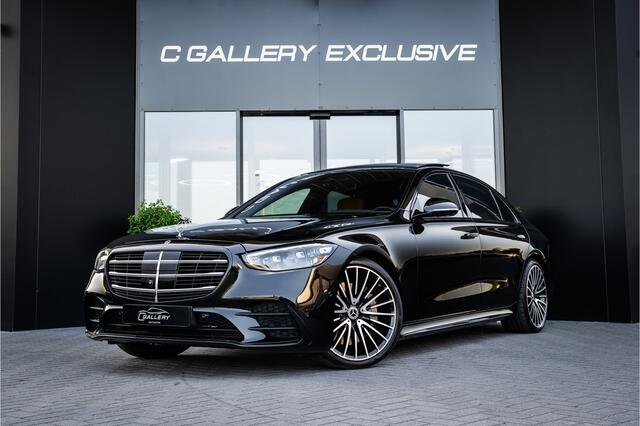 Mercedes-Benz S-KLASSE S500 4MATIC Lang AMG Line - Panorama | Achterasbesturing | Burmester+ | Massage | 360 Cam