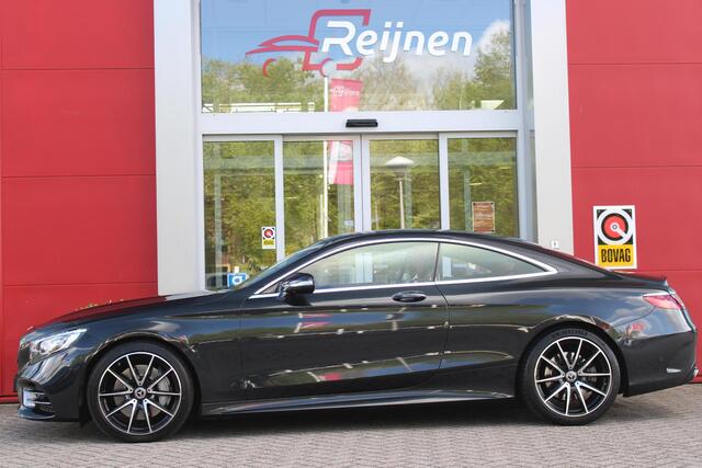 Mercedes-Benz S-KLASSE Coupé 450 4MATIC | AMG-STYLING INTERIEUR / EXTERIEUR | PANORAMADAK | BURMESTER PREMIUM AUDIO ® | ELEKTRISCH VERSTELBARE VOORSTOELEN MET GEHEUGEN | MASSAGE STOELEN | VOORSTOELEN VERWARMBAAR | VOORSTOELEN GEVENTILEERD | AIRSCARF ( HOOFDRUIMTEVERWARMING VOOR