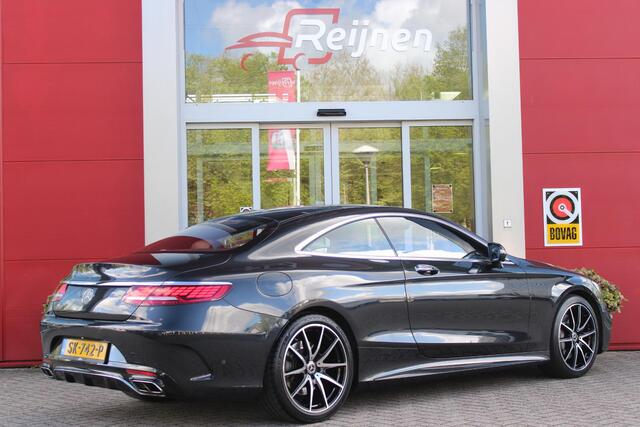 Mercedes-Benz S-KLASSE Coupé 450 4MATIC | AMG-STYLING INTERIEUR / EXTERIEUR | PANORAMADAK | BURMESTER PREMIUM AUDIO ® | ELEKTRISCH VERSTELBARE VOORSTOELEN MET GEHEUGEN | MASSAGE STOELEN | VOORSTOELEN VERWARMBAAR | VOORSTOELEN GEVENTILEERD | AIRSCARF ( HOOFDRUIMTEVERWARMING VOOR