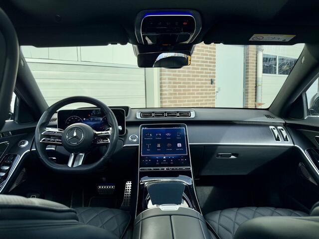 Mercedes-Benz S-KLASSE 450 Lang AMG Line | Achterasbesturing | HUD | 3D Display | Burmester 3D | 360 Camera |