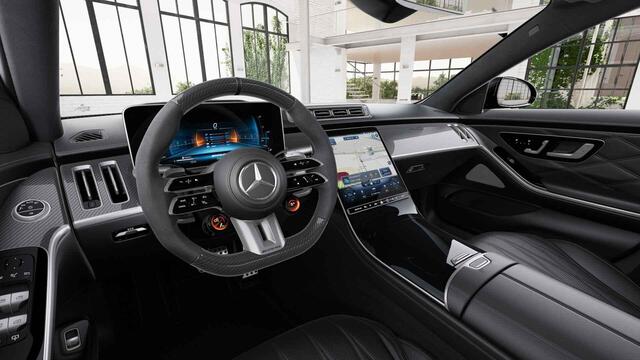 Mercedes-Benz S-KLASSE AMG 63 S E Performance | Comfort Seat Pack | Exclusive Pack | Entertainment achter | Premium Plus Pack | Night | 21" lichtmetalen velgen |