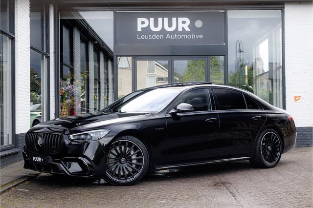 Mercedes-Benz S-KLASSE AMG 63 S E Performance Pano - Burmester 3D - Luchtvering - Achterasbesturing