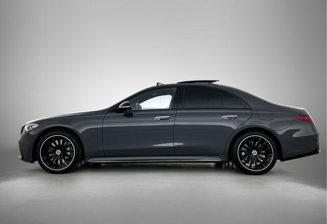Mercedes-Benz S-KLASSE 580e 4MATIC AMG Plug In Hybride | Nightpakket | Premium Plus Pack | Burmester 3D Sound system | Inclusief 24 maanden MB Certified garantie voor Europa.