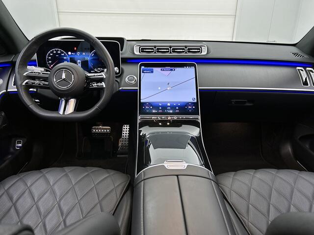 Mercedes-Benz S-KLASSE 580e 4MATIC AMG Plug In Hybride | Nightpakket | Premium Plus Pack | Burmester 3D Sound system | Inclusief 24 maanden MB Certified garantie voor Europa.