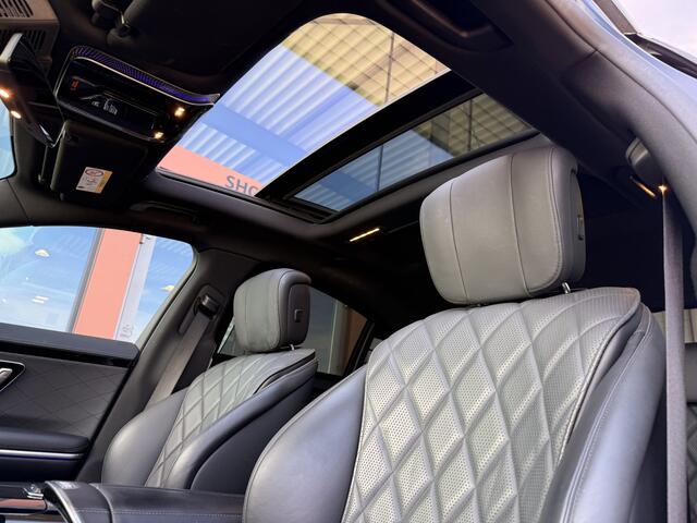 Mercedes-Benz S-KLASSE 580 e 4MATIC AMG | Burmester | Pano | Leder | 360 | Stoelverwarming / Verkoeling | Achterasbesturing | Apple Carplay |