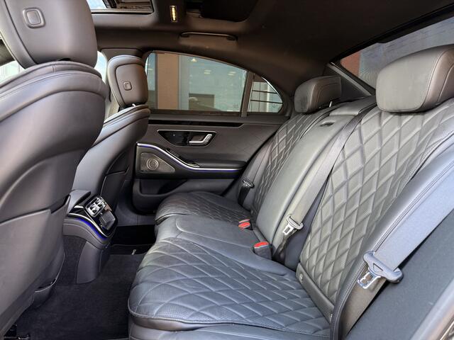 Mercedes-Benz S-KLASSE 580 e 4MATIC AMG | Burmester | Pano | Leder | 360 | Stoelverwarming / Verkoeling | Achterasbesturing | Apple Carplay |