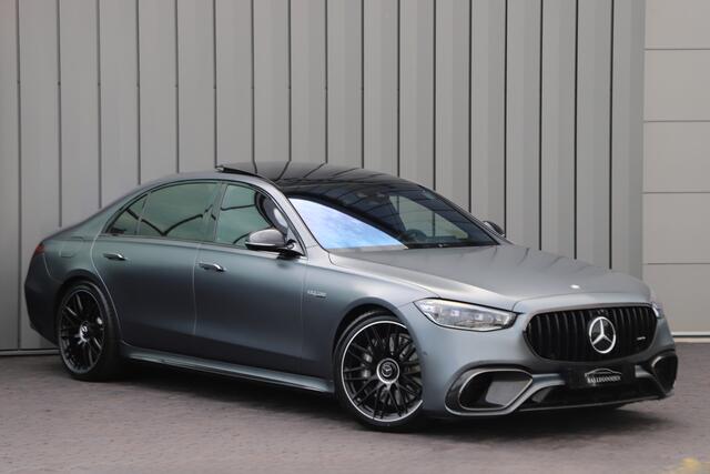 Mercedes-Benz S-KLASSE AMG 63 S E Performance | 802PK | Manufaktur | Achterasbesturing | Businessclass | Burmester High-end | Carbon int+ext | Entertainment | Massage | 2024.