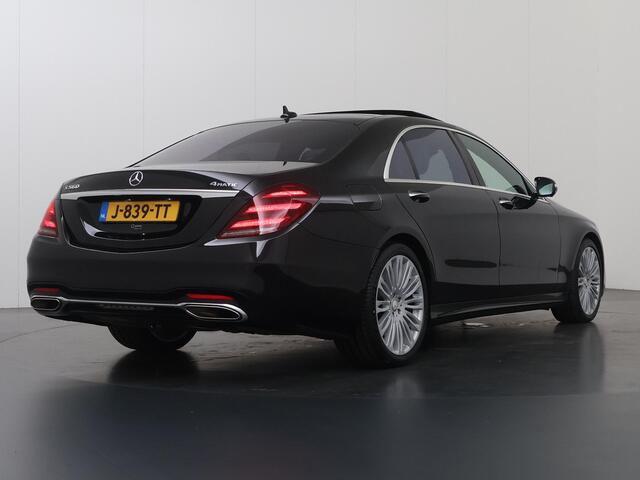 Mercedes-Benz S-KLASSE 560 4Matic Lang Premium Plus | Burmester | Beige leer | Executive pakket | Entertainment achter | AMG | Panoramadak |