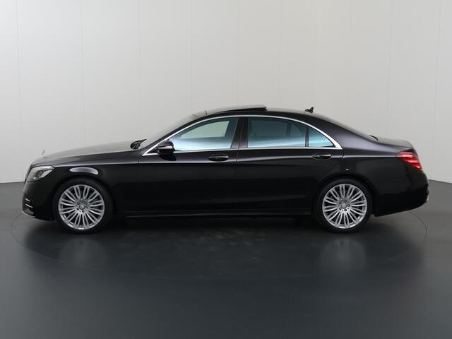 Mercedes-Benz S-KLASSE 560 4Matic Lang Premium Plus | Burmester | Beige leer | Executive pakket | Entertainment achter | AMG | Panoramadak |