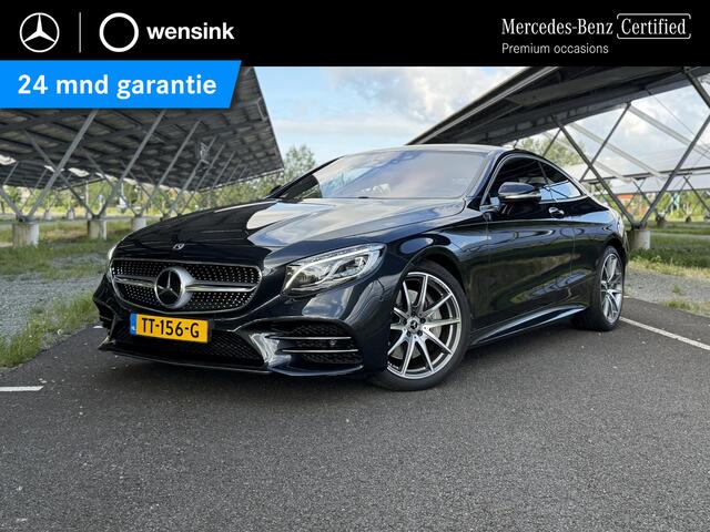 Mercedes-Benz S-KLASSE Coupé 450 4MATIC Premium | AMG line | Panoramadak | Burmester | Stoelverwarming/ventilatie | Rijassistentie pakket | Head-up display | 360 camera |