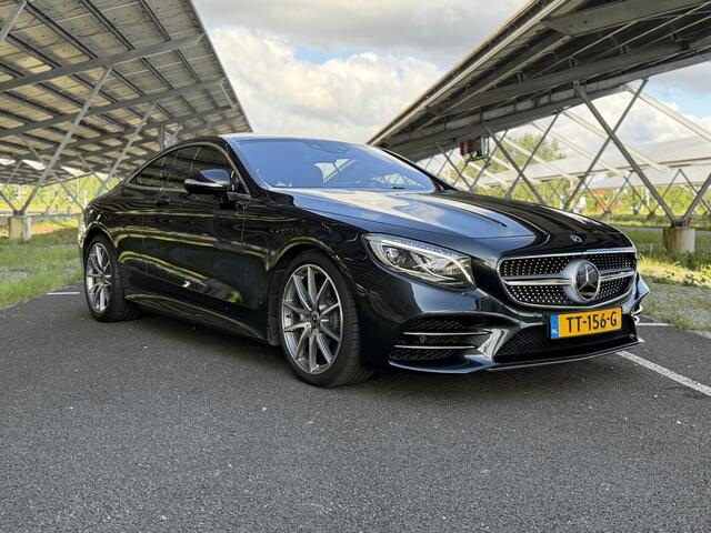 Mercedes-Benz S-KLASSE Coupé 450 4MATIC Premium | AMG line | Panoramadak | Burmester | Stoelverwarming/ventilatie | Rijassistentie pakket | Head-up display | 360 camera |