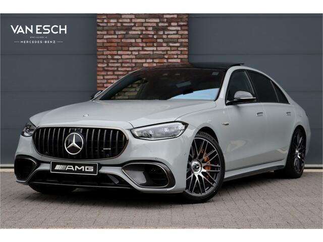 Mercedes-Benz S-KLASSE AMG 63 S E Performance 'Edition 1' | 802pk | Keramisch | Burmester High End | Chauffeurspakket | Massage V+A | Entertainmentpakket Achter | Achterasbesturing | Stoelventilatie V+A | Vlakkenverwarming | Zonweringspakket |
