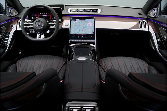 Mercedes-Benz S-KLASSE AMG 63 S E Performance 'Edition 1' | 802pk | Keramisch | Burmester High End | Chauffeurspakket | Massage V+A | Entertainmentpakket Achter | Achterasbesturing | Stoelventilatie V+A | Vlakkenverwarming | Zonweringspakket |