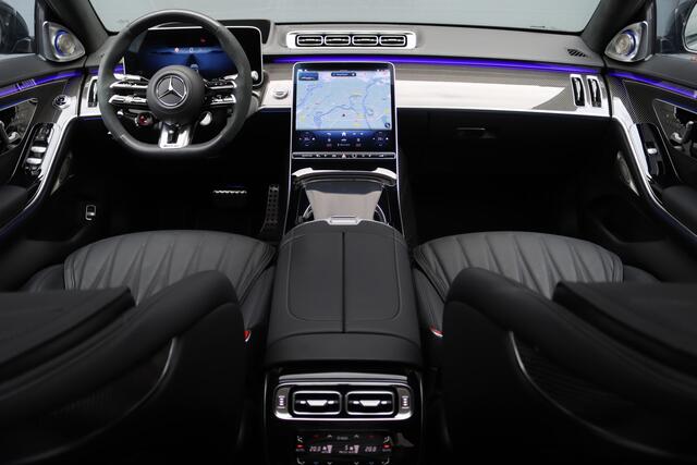 Mercedes-Benz S-KLASSE AMG 63 S E Performance | 802pk | Carbon | Achterasbesturing | Chauffeurspakket | Burmester High End | Entertainment+ Achter | Massage | HUD | Kuitmassage | Soft-Close |