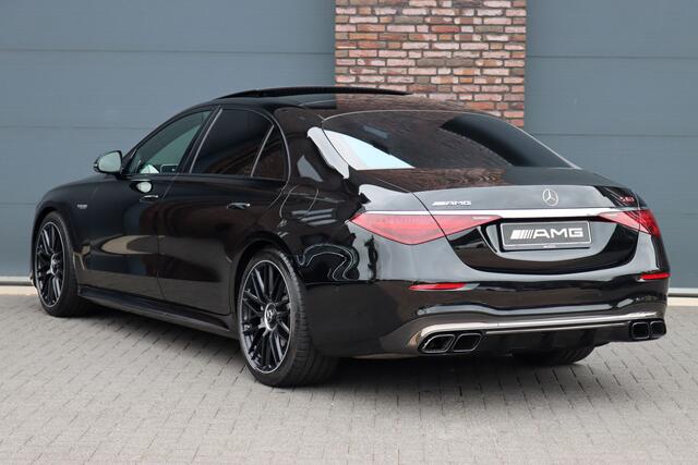Mercedes-Benz S-KLASSE AMG 63 S E Performance | 802pk | Carbon | Achterasbesturing | Chauffeurspakket | Burmester High End | Entertainment+ Achter | Massage | HUD | Kuitmassage | Soft-Close |