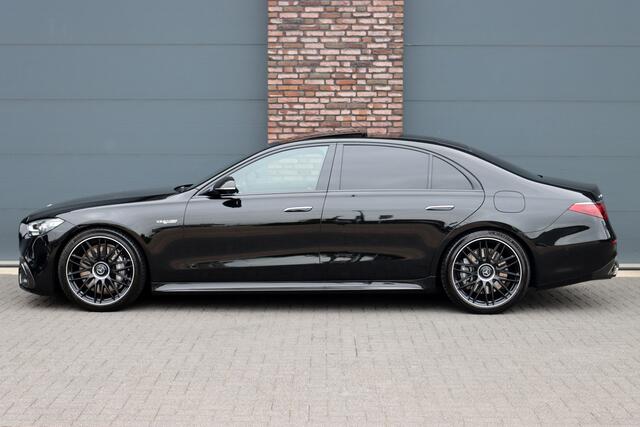 Mercedes-Benz S-KLASSE AMG 63 S E Performance | 802pk | Carbon | Achterasbesturing | Chauffeurspakket | Burmester High End | Entertainment+ Achter | Massage | HUD | Kuitmassage | Soft-Close |